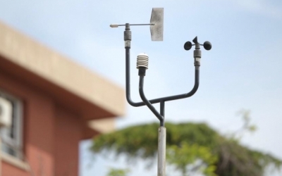 Mesurador de la qualitat de l'aire de la carretera de Prats/ Roger Benet